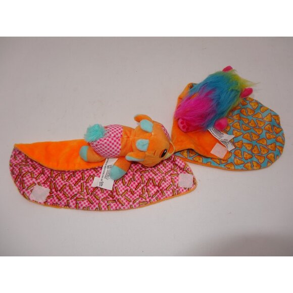 Cutitos Babitos Giraffe Plush  Wrap Budditos  Porcupine Hedgehog with Blanket - Picture 11 of 14